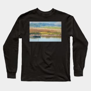 Pulling a Felucca Along The Nile Long Sleeve T-Shirt